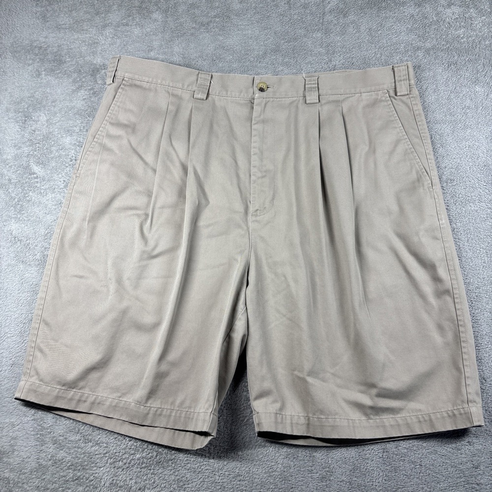 Ashworth Khaki Golf Shorts Men's Size 40